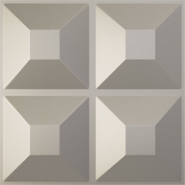 Ekena Millwork 11 7/8in. W x 11 7/8in. H Swindon EnduraWall Decorative 3D Wall Panel Covers 0.98 Sq. Ft. WP12X12SWBAL - main
